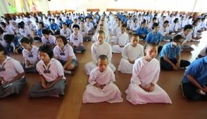 École Bouddhiste en Thaïlande