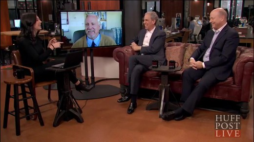 huffingtonpost-live-meditation-against-terrorism_laughing-together Interview of John Hagelin, Bob Roth and Colonel Brian Rees